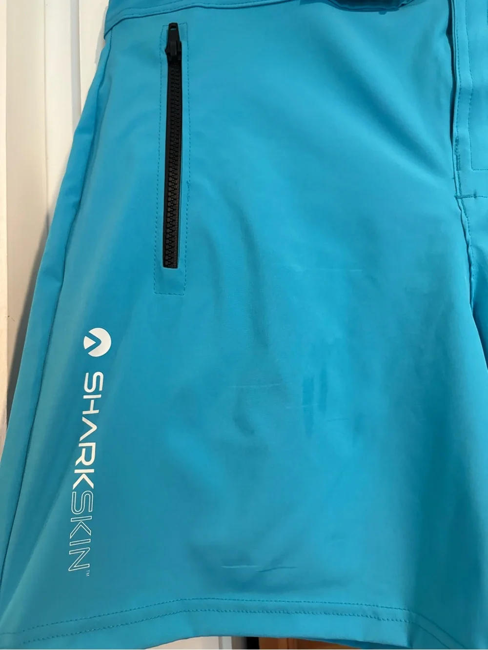 Sharkskin Everywear Action Men's Boardshorts Aqua Blue Swim Trunks NWT Size 10